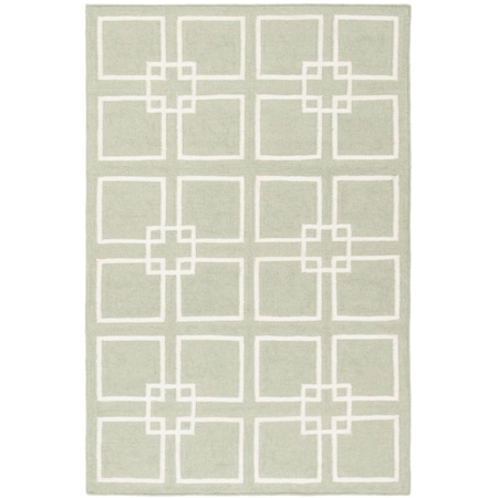 Safavieh 4 X 6 Ft. Martha Stewart Flat Weave Medium Rectangle Area Rug, Fennel Seed Green MSR1151D-4